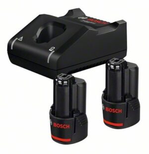3165140968232_1 Akud + laadija Bosch GBA 12V / 2x3.0Ah + GAL 12V-40 Set