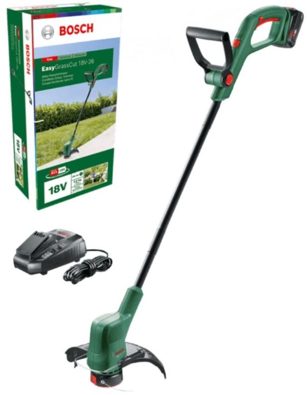 3165140973373_1 Akutrimmer Bosch Easy GrassCut 18V-26, (1x2.5Ah)