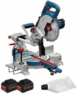 3165140980753_1 Akujärkamissaag Bosch GCM 18V-216, (2x8.0Ah) ProCORE 18V, GAL 1880CV, 4.600 min.-1, BITURBO