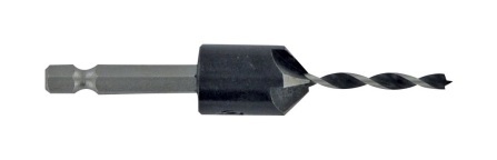 3221910019037_1 Puidupuur koos süvistiga Ø6mm, 1/4" kuuskant