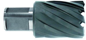 3221910825003 Kroonpuur TiAlN Ø18X60x30 mm, HSS, lühike seeria. Kinnitus Ø19 mm, Weldon