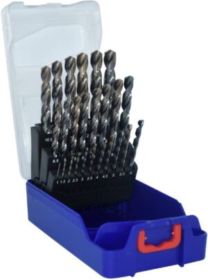 3221912016300_1 Metallipuuride komplekt 1-13mm, HSS-Co, TBX 4F (TiAlN+TiCN), 25 puuri