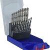 3221912016485_1 Tivoly metallipuuride komplekt – 19-osaline Ø1–10 mm (0,5 mm sammuga), "split point", 30° N-spiraaliga, HSS, silindriline vars