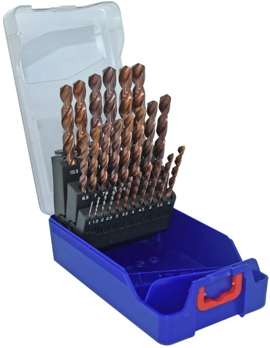 3221912044853_1 Tivoly FURIUS FUSIO metallipuuride komplekt – 25-osaline Ø 1–13 mm (0,5 mm sammud), 135° "Split point", FUSIO-kate HSS silindriline vars, TIVOLY BOX