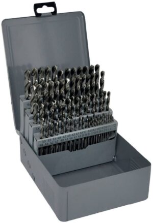 3221912065742_1 Metallipuuride komplekt 1-10mm (0.1mm sammuga), HSS, üleni lihvitud, 91 puuri