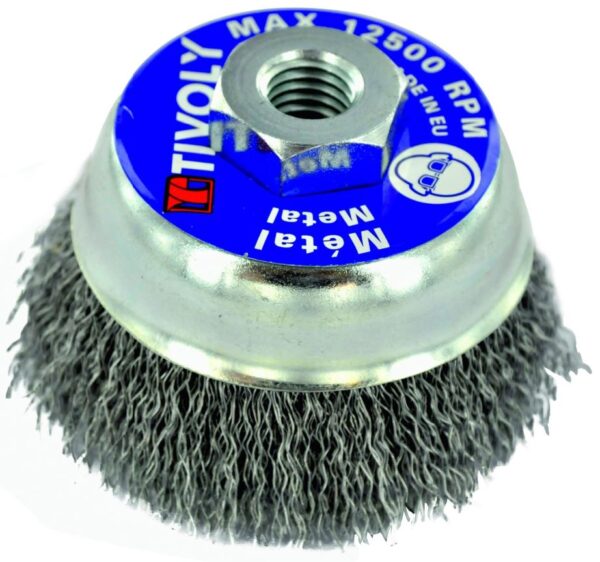 3221912072368_1 Kausshari nurklihvijale, Ø80mm, gofreeritud traat 0.35mm, M14