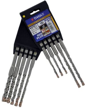 3221912087003_1 SDS+ puuride komplekt 6 - 14mm, Technic Master 3, 3 lõiketeraga - 10 puuri