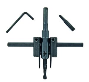 3221912163974 Reguleeritav augusaag puidule ja kipsile,kahe lõiketeraga 30-120mm, kuuskant kinnitus