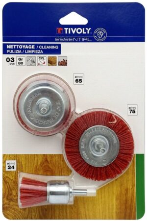 3221912259790_1 Nailon traatharjade komplekt trellile, Grit 80, saba 6mm