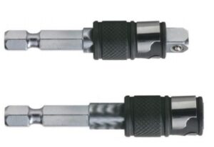 3221912272409 Kruvikeeraja otsakute ja 1/4" padrunvõtmete adapter 2 in 1