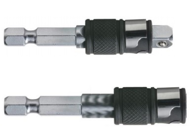 3221912272409 Kruvikeeraja otsakute ja 1/4" padrunvõtmete adapter 2 in 1