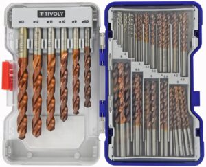 3221912307194_1 Tivoly FURIUS FUSIO metallipuuride komplekt – 100-osaline Ø 1–13 mm, "split point" HSS, FUSIO kate, 135° tipp, 30° N-spiraaliga, RANGER karp