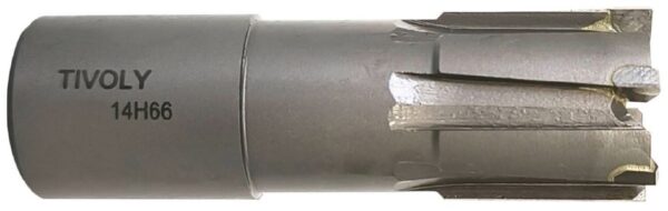 3221912326850_1 Kroonpuur Ø36X60X30 mm, TCT (10% Cobalt). Kinnitus Ø19 mm, Weldon. Haljas. Rail cutter