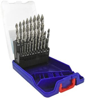 3221912344489_1 Tivoly Smart Point HSS-metallipuuride komplekt – 19-osaline Ø 1–10 mm, automaatne tsenterdus ja Smart Point, 5 mm kolmnurkvars