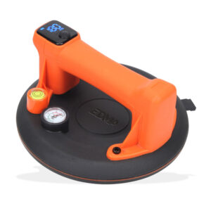 3476062696555_1 Akutoitel tõstmise iminapp digitaalse näidiku, manomeetri ja loodiga, tõstevõime 160 kg, läbimõõt 205 mm