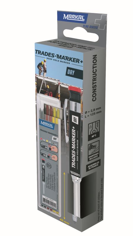 3660447110235_1 Markeerimispliiatsi kmpl Trades-Marker® Dry, pliiats + 6 varutera