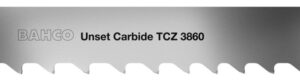 38602709TCZ343800 Carbide TCZ Bahco saelint 3860-27-0.9-TCZ-3/4-3800mm