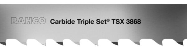 38684113TSX236850 Carbide Triple Set™ "Xtra"™ TSX Bahco saelint 3868-41-1.3-TSX-2/3-6850mm