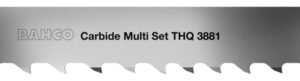 38814113THQ1428200 Carbide THQ Bahco saelint 3881-41-1.3-THQ-1.4/2-8200mm