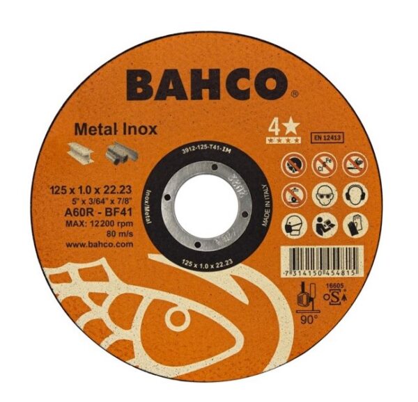 3912-115-T41-IM Lõikeketas A60R INOX+Fe T41 115x1.0x22.23mm