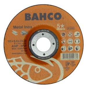 3921-125-T27-IM Lihvketas A30S INOX+Fe T42 125x6,4x22.23mm