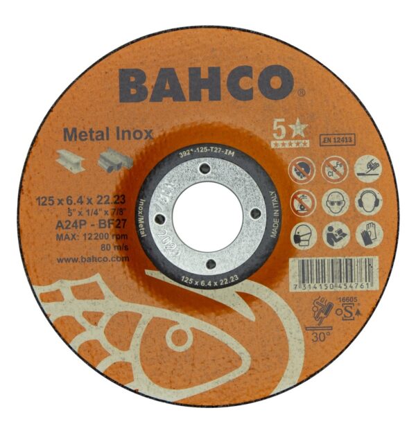 3921-150-T27-IM Lihvketas A30S INOX+Fe T42 150x6,4x22.23mm