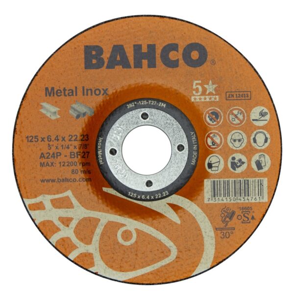 3921-230-T27-IM Lihvketas A30S INOX+Fe T42 230x6,4x22.23mm