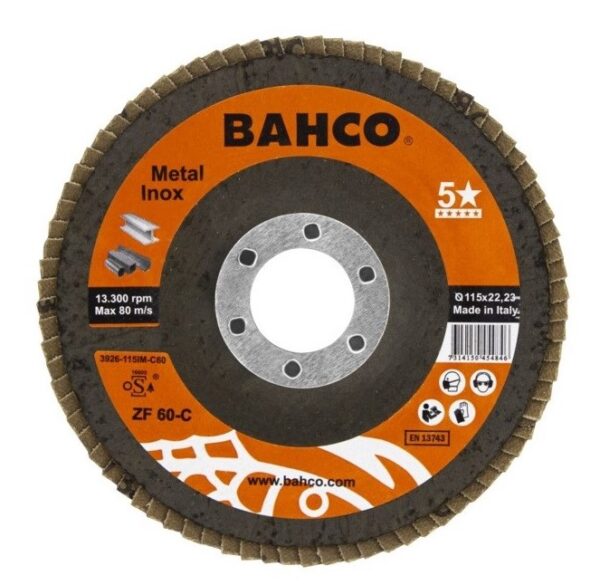 3926-115IM-C40 Lamellketas kooniline INOX+Fe P40 115x22.23mm