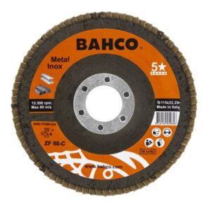 3926-115IM-C60 Lamellketas kooniline INOX+Fe P60 115x22.23mm