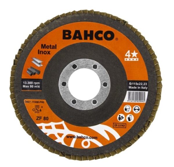 3927-115IM-P40 Lamellketas sirge INOX+Fe T42 P40 115x22.23mm