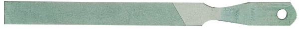 4-155-08-2-0 Majapidamisviil metallitöödeks 8" 200mm keskmine raie metallist käepidemega