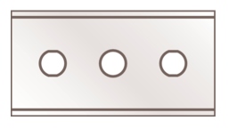 4002632905377 INDUSTRIAL BLADE NO. 37040, 400 blades