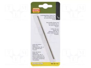 4006274281134_1 Proxxon Super-Cut tikksaeterad metallile, peen hammas, nr 3: 40 hammast/25 mm, 12 tk 28113