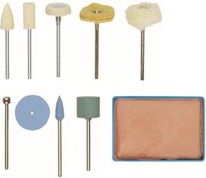 4006274282858_1 Proxxon poleerimistarvikute komplekt 28285 – 10 osa, 2,35 mm vars