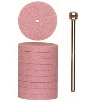 4006274283022_1 Proxxon poleerimisketaste komplekt Ø 22 mm, 10 tk + hoidik 28302