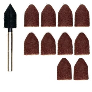 4006274289871_1 Proxxon Lihvimisotsakute Komplekt 28987 – 10 tk, Ø 9 mm, 80 & 150 karedusega