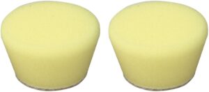 4006274290945_1 Proxxon koonus-poleerimiskäsn Ø 50 mm, keskmine (kollane), 2 tk 29094