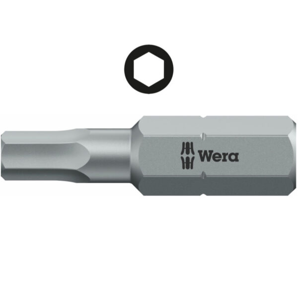 4013288012685_1 Wera 840/1 Z HEX-Plus kuuskant otsak 6.0 x 25mm