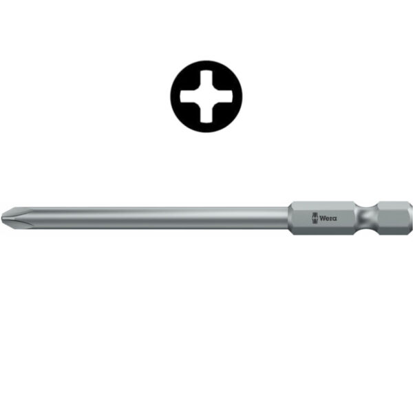4013288030474_1 Wera standart bit PH2 x 127mm, 851/4 Z