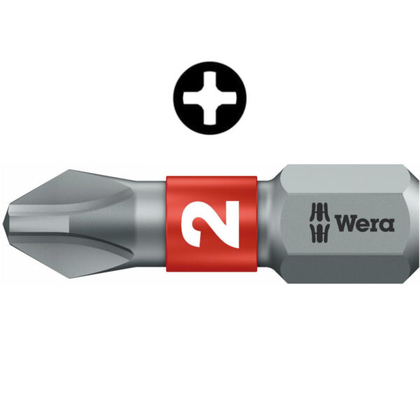 4013288034458_1 Bits for Phillips screws 851/1 BTZ PH 1 x 25 mm