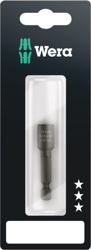 4013288105691 Wera 869/4 M katusekruviotsak 5.5mm