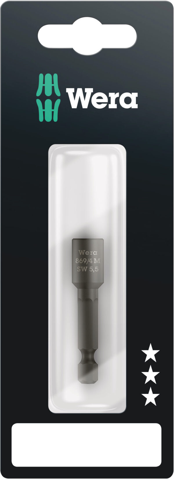 4013288105691 Wera 869/4 M katusekruviotsak 5.5mm