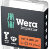 4013288163172_1 Wera 867/4 Impaktor otsakud TORX T20 x 50mm, 5tk