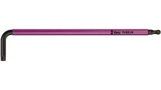 4013288172716 Long arm Ballpoint-TORX key 967 SPKL BO TX 20 pink