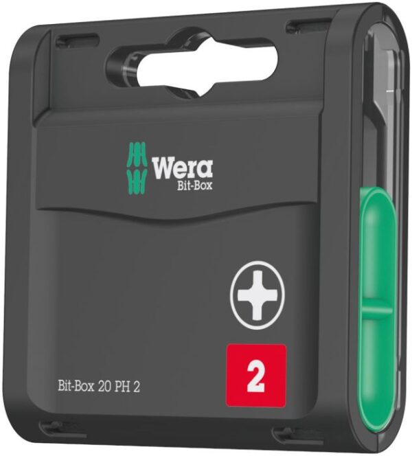 4013288188014_1 Wera standart bit - Bit-Box 20, PH2 x 25mm, 20 pcs