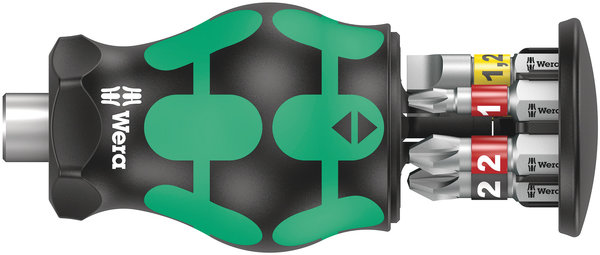 4013288217776_1 Wera Kraftform Kompakt mini kruvikeeraja, 6x PH,PZ, SL otsakud