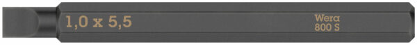 4013288222411_1 Wera 800 S löök-kruvikeeraja otsak SL 1,2 x 6,5 x 70 mm