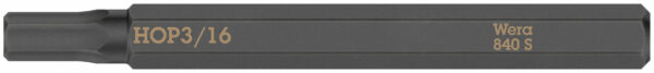 4013288222480_1 Wera 840 S löök-kruvikeeraja otsak Hex-Plus 3/16" x 70 mm