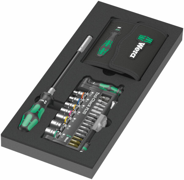 4013288225344_1 Wera 9750 Tööriistade komplekt vahus Kraftform Kompakt ja Tool-Check PLUS, 57osa