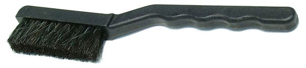 4043051005002 ESD hard brush 60 mm, bent. Electrically conductive DIN EN 61340-5-1